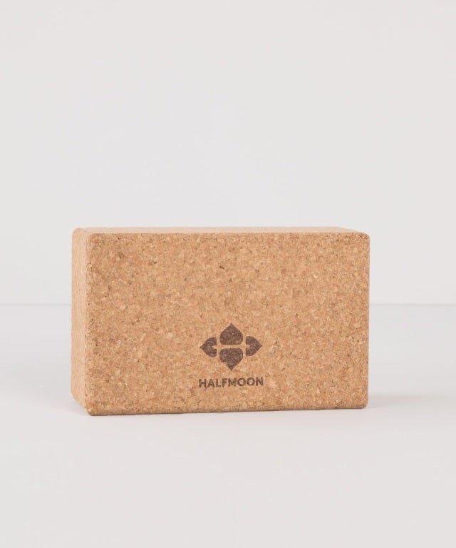 Halfmoon Chip Foam Yoga Block With Cover